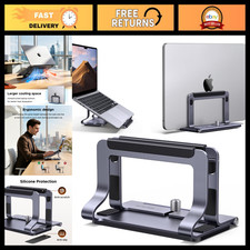 2-in-1 Laptop Stand for Desk - Horizontal & Vertical Laptop Holder, Adjustable E picture