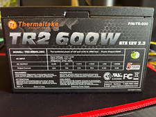 Thermaltake TR2 600W ATX12V v2.3 Non-Modular Power Supply TR-600 TR2-600NL2NC picture
