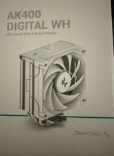 DeepCool AK400 Digital WH Performance CPU Cooler White 4 Direct Touch Copper Pad picture