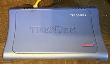 TrendNet TE100-P21 3-Port WirePrint Server, 2-USB 2.0, 1-Parallel - TESTED OK picture