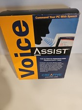 Creative Labs Voice Assist Speech Recognition: VTG Software 1993 Win 3.1 IBM NEW picture