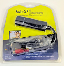 EasyCAP USB 2.0 Audio Video Capture Card Adapter VHS VCR TV to DVD RCA S-Video picture