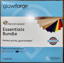 Glowforge Proofgrade Essentials Bundle NEW Aura Craft Printer Iron-On Designs picture