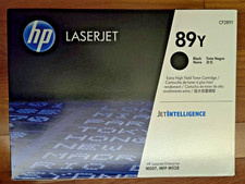 Genuine HP 89Y (CF289Y) Black Toner Cartridge Extra High-Yield Brand New Sealed picture