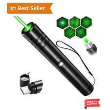 Green Laser Pointer - USB-A Rechargeable & Ideal for Presentations and Lectures picture