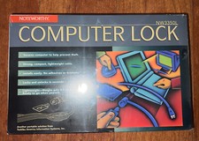 NW3350L Noteworthy Computer Laptop Steel Cable Lock with Key New in Un-Open Box picture