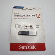 SanDisk iXpand 32GB Mini Flash Drive iPhone & iPad Compatible Brand New NIP picture