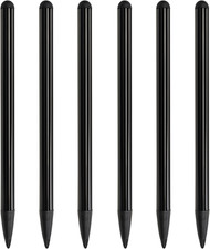 6-Pack Black Dual-Tip Stylus Pens – Universal Touchscreen Stylus Compatible w... picture