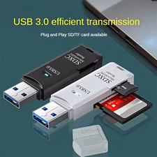 2 in 1 USB Card Reader Micro SD TF High Speed Adapter PC Laptop US picture