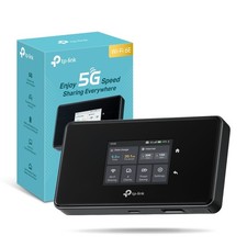 TP-Link M8550 Mobile 5G Router with Sim Slot, AXE3600 WiFi 6E,Tri Band Mifi,Touc picture