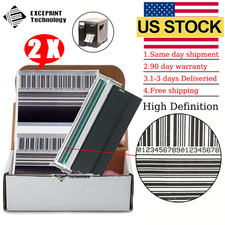 ✅ 2pcs Printhead for Zebra ZM400 Thermal Barcode Label Printer 203dpi 79800M ✅ picture