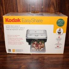 Kodak Easyshare Series 3 PD3 Printer Dock W/ Box And Accessories And Manuals picture