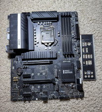 MSI Z590-A PRO ATX Motherboard (READ DESC)Intel LGA1200 DDR4 4-Slot HDMI USB-C picture