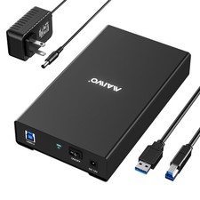 MAIWO Hard Drive Enclosure for 2.5 3.5 Inch SATA HDD SSD USB 3.0 Black picture