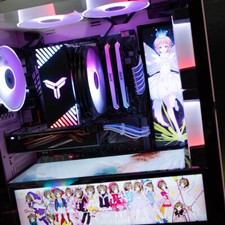 DIY Anime Light Board For PC Installed Custom Made Computer Case Decoration New picture