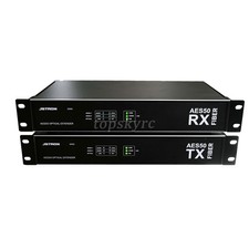 DN50 2CH AES50 Optical Fiber Extender + Gigabit Transceiver 2-IN-1 Tuning Light picture