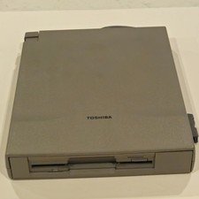 Vintage Toshiba FDD Attachment Case 400ADXA External Floppy Drive Enclosure picture