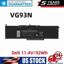 92WH VG93N battery For Dell Precision 15 3520 3530 Latitude 15 5580 5590 5591 picture