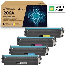 WITH CHIP W2110A For HP 206A Toner Cartridges LaserJet Pro M282nw M255dw M283fdw picture