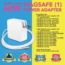 NEW 60W AC Power Adapter Charger for Macbook Pro 13