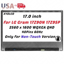 17.0in LP170WQ1-SPF2 LCD Display Screen Replacement IPS WQXGA QHD 40Pins 60Hz A+ picture