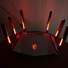 MSI RadiX AXE6600 WiFi 6E Tri-Band Gaming Router 6600 Mbps Slight Use picture
