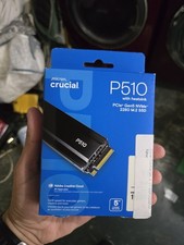 Crucial P510 1TB Gen5 NVMe SSD with Heatsink PCIe 5.0 M.2 11,000 MB/s picture