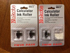 Nu-Kote Calculator Ink Roller NR42-2  New And Unused 3 Total Rollers picture
