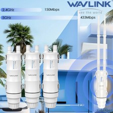 WiFi 5 Router AC600 Wireless Outdoor Extender Router Dual Band WiFi Gigabit 1-3P picture