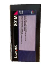 Lexmark Toner Cartridge 801M Magenta Cx310, Cx410, Cx510 Part# 80C10M0 Genuine picture