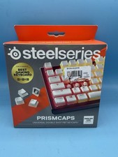 SteelSeries PRISMCAPS Gaming Keyboard White Wired Unused picture