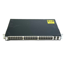 Cisco Catalyst WS-C3750-48TS-S 48 Port PoE Network Switch picture