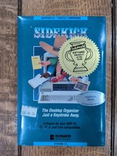 Vintage Borland Sidekick version 1.5 3.5