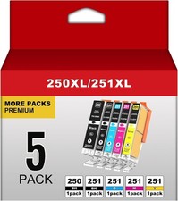 Q-image 250XL 251XL Ink Cartridge Compatible for Canon PGI-250XL PGI 250 XL picture