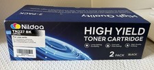 Nildoa High Yield Replacement Toner Cartridge For Brother TN227 , Black, 2 Pack, picture