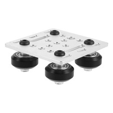 Silver Metal V Groove Track Wheel Gantry Plate for 3D Printer Upgrade picture