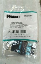 Panduit CMDAQSCZBL MINI-COM SC DUPLEX FIBER OPTIC ADAPTER MODULE BRAND NEW picture