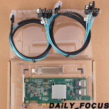INSPUR 9207-8i 6Gbps LSI FW:P20 IT Mode ZFS FreeNAS unRAID + 2x SFF 8087 SATA picture