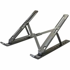 Amer Mounts AMRNS02DG Compact Folding Laptop Notebook Tablet Stand Dark w Bag picture