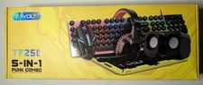 T-WOLF TF-250 4-in-1 Wired USB Gaming Combo Backlit Punk Combo  picture