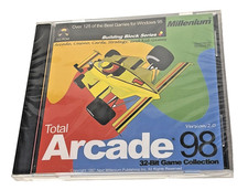 Total Arcade 98 v2.0 PC CD Over 125 Of The Best Games  1997 Sealed NOS Kid Games picture