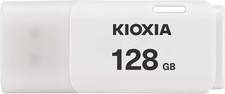 KIOXIA USB 2.0 high-speed KLU202A128GW Cap Flash Drive Memory 128GB white JP picture