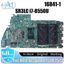 For DELL Inspiron 7570 7573 Laptop Motherboard 16841-1 0MJCYX 0WWYYN i7-8550U picture