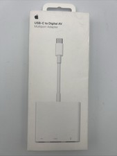 Genuine Apple USB-C Digital AV Multiport Adapter -OPEN BOX -Fast Shipping picture