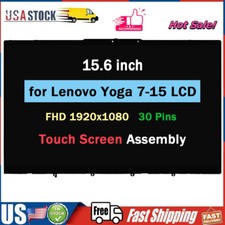 for Lenovo Yoga 7-15 7-15ITL5 7i-15ITL5 LCD Touch Screen Replacement 15.6