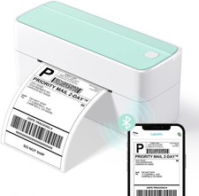 Phomemo 4x6 Bluetooth Thermal Shipping Label Printer for USPS FedEx UPS LOT picture