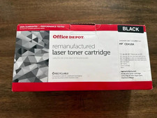 Office Depot Laser HP 410A (CE410A) Black Toner Cartridge picture