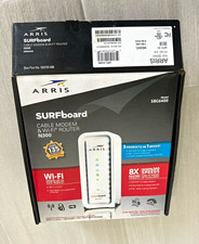 ARRIS SURFboard SBG6400 DOCSIS 3.0 Dual-Band WiFi Modem Router White picture