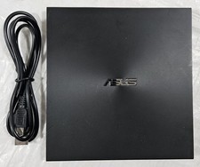 ASUS ZenDrive SDRW-08U9M-U External Ultra-Slim DVD+/-RW Writer  w/Cable (Black) picture
