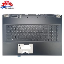 New For MSI GE76 GP76 MS-17K1 17K4 Palmrest W/Colorfull Backlit Keyboard Black picture